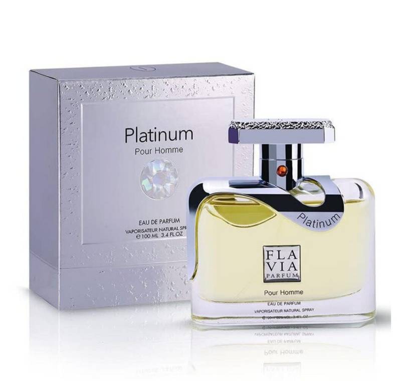 Flavia Eau de Parfum Platinum Pour Homme - EDP - Inhalt: 100 ml von Flavia