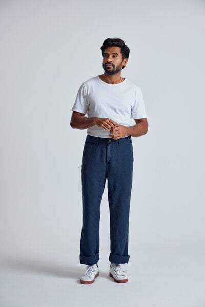 Flax and Loom Chino Relaxed Fit Bird von Flax and Loom