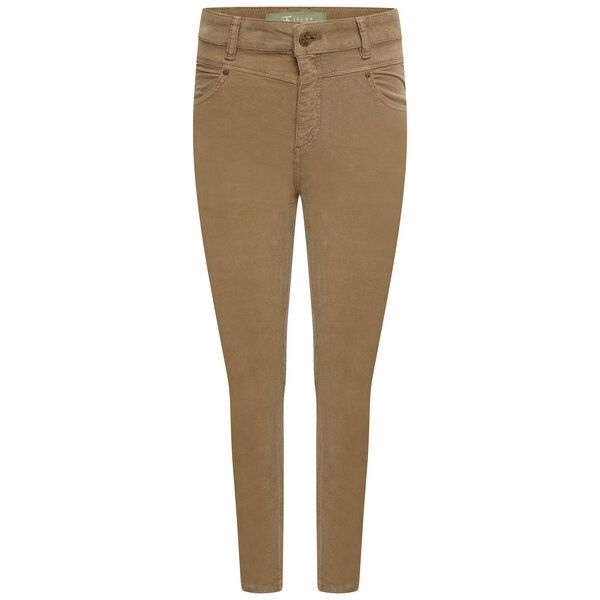 Flax and Loom Cordhose High Waist Skinny aus Bio-Baumwolle Modell: Nina von Flax and Loom