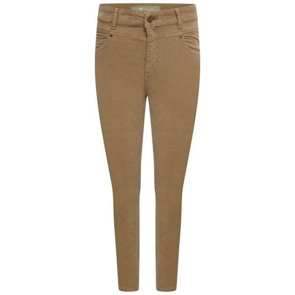 Flax and Loom Cordhose High Waist Skinny aus Bio-Baumwolle Modell: Nina von Flax and Loom