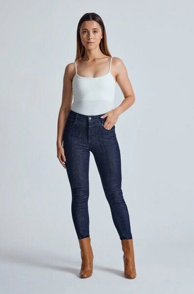 Flax and Loom High Waist Skinny Jeans Modell: Nina von Flax and Loom