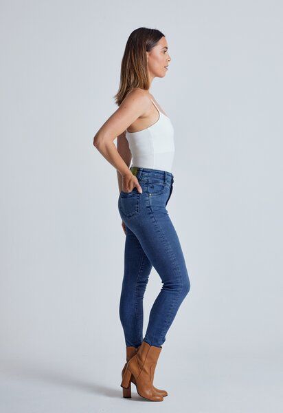 Flax and Loom High Waist Skinny Jeans Modell: Nina von Flax and Loom