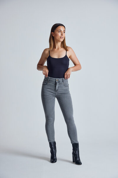 Flax and Loom High Waist Skinny Jeans Nina von Flax and Loom