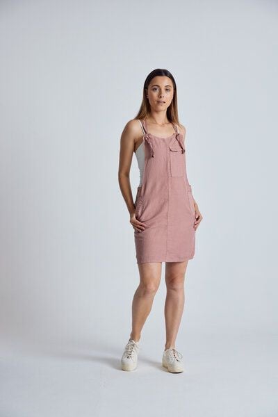 Flax and Loom Leinen Latzkleid Peggy von Flax and Loom