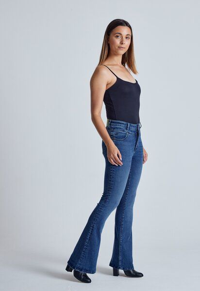 Flax and Loom Schlaghose Skinny Fit Modell: Mavis von Flax and Loom