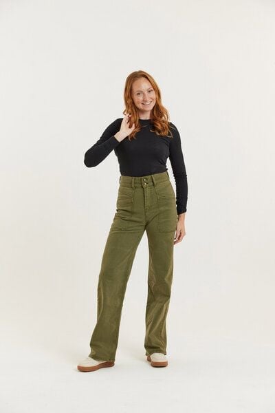 Flax and Loom Tencel-Baumwoll Jeans Straight Fit Modell: Dinah von Flax and Loom