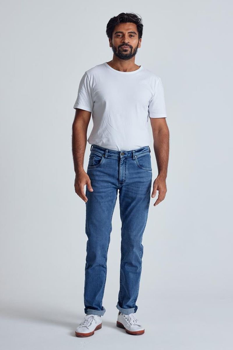Slim Fit Jeans Miles von Flax and Loom