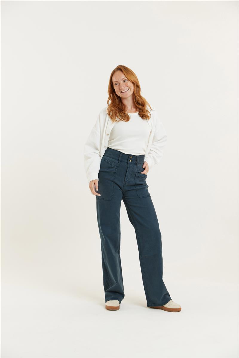 Tencel High Waist Hose Modell: Dinah von Flax and Loom