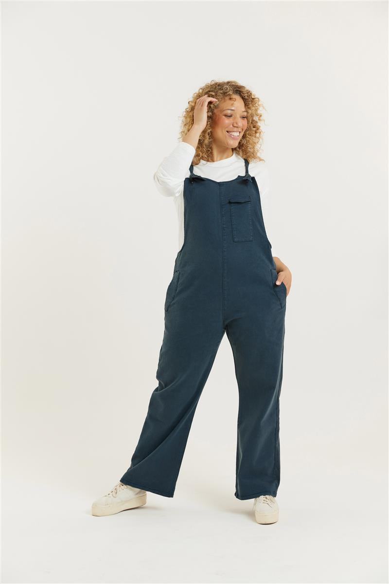 Tencel Relaxed Fit Latzhose Modell: Lou-Barker von Flax and Loom
