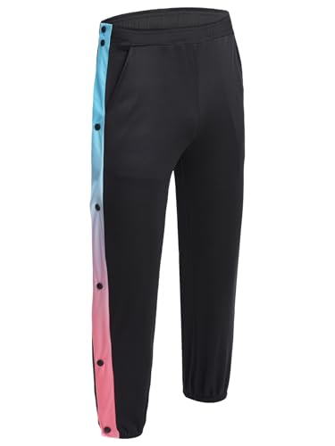 Fldy Jungen Mädchen Jogginghose Reha Hose Mit Seitlicher Knopfleiste Zum öffnen Laufen Trainingshose Lässige Sport Freizeithose Schwarz 158-164 Fldy Jungen Mädchen Jogginghose Reha Hose Mit Seitlicher Knopfleiste Zum öffnen Laufen Trainingshose Lässige Sport Freizeithose Schwarz 158-164 von Fldy
