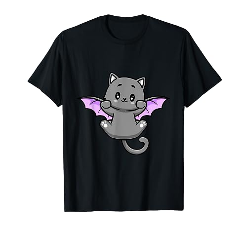 Süße Halloween Baby Katzen Fledermaus Kostüm T-Shirt von Fledermaus Katze Halloween Geschenk Kitten Fans