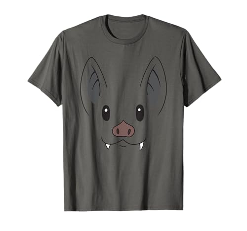 Fledermaus Fledermäuse Gesicht Halloween Geschenk Kinder T-Shirt Fledermaus Fledermäuse Gesicht Halloween Geschenk Kinder T-Shirt von Fledermaus Vampir Kostüm Damen