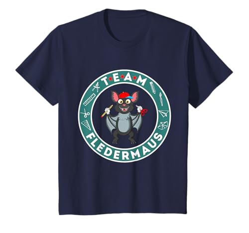 Kinder Team Fledermaus Schul- oder Kindergarten Gruppe T-Shirt Kinder Team Fledermaus Schul- oder Kindergarten Gruppe T-Shirt von Fledermaus Vorschule Kiga Lernen mit Spaß Design