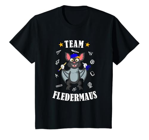Kinder Team Fledermaus Schul- oder Kindergarten Gruppe T-Shirt Kinder Team Fledermaus Schul- oder Kindergarten Gruppe T-Shirt von Fledermaus Vorschule Kiga Lernen mit Spaß Design