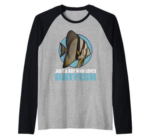 Herren Fledermausfische Batfish Fledermausfisch Raglan von Fledermausfische Batfish Fledermausfisch Tier Shop