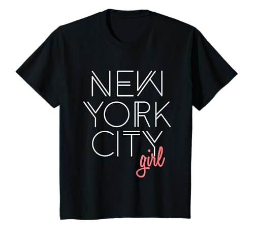 New York City Girl NYC Liebhaber New Yorker Geschenk für Sie T-Shirt New York City Girl NYC Liebhaber New Yorker Geschenk für Sie T-Shirt von Flee the Rain