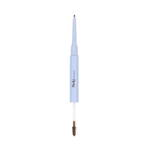 FLEEKY Brow Fill & Fix – 3-in-1 Augenbrauenstift – Definieren, Füllen & Fixieren – Wischfest & langanhaltend – Veganer Brow Pencil für präzise Brauen (dark brown) von Fleeky Brow