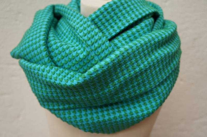 Loop Damen Bio Jacquard Mint von FleerlingDesign