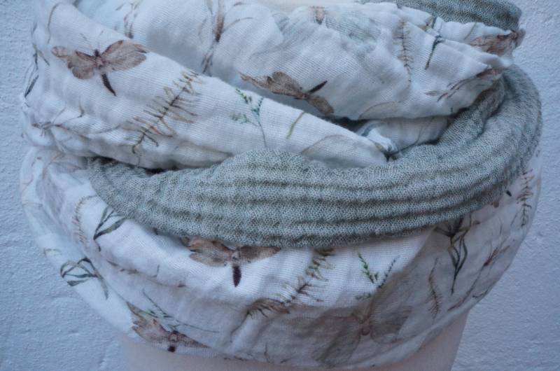 Loop Damen Musselin Falter von FleerlingDesign