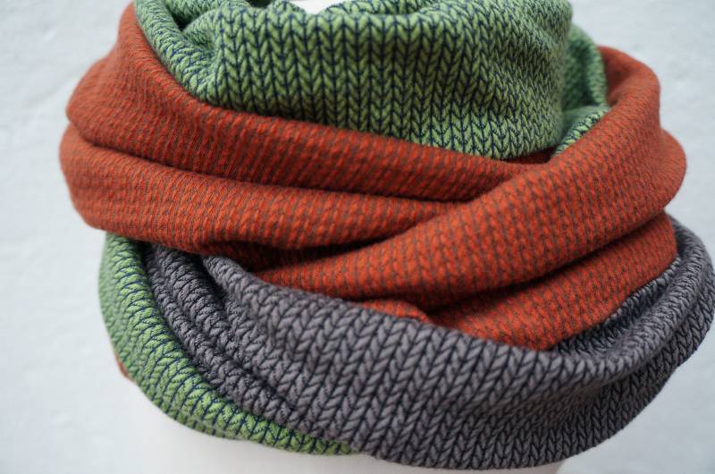 Loopschal Damen Herren Bio-Jersey von FleerlingDesign