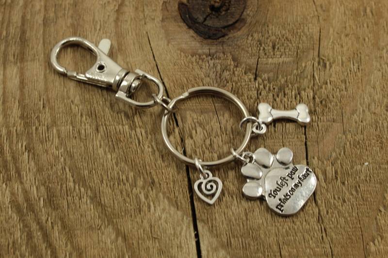 Haustier Gedenkgeschenk, Hunde Verlust, Furbaby Geschenk, Trauer, Verlust Hundeliebhaber Hund Thema Schlüsselring von Fleetbeads