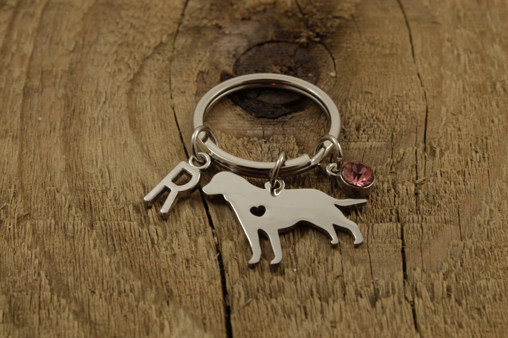 Retriever Schlüsselanhänger, Silber Hund Labrador Fan Geschenk, Geschenk von Fleetbeads