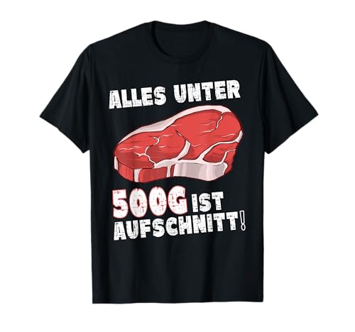 Fleisch Liebhaber und Steak Fans - Fleischwaren T-Shirt - Herren, Männer, Frauen - Schwarz - S - Kurzarm - T-Shirt - Fleisch - Casual - Party Fleisch Liebhaber und Steak Fans - Fleischwaren T-Shirt - Herren, Männer, Frauen - Schwarz - S - Kurzarm - T-Shirt - Fleisch - Casual - Party von Fleisch Liebhaber und Steak Fans - Fleischwaren