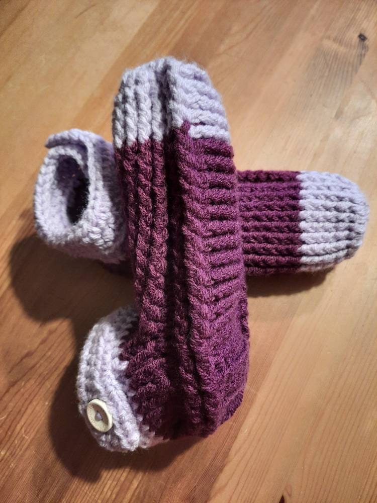 Pantoffel, Hüttenschuhe, Gammelos, Bettschuhe, Puschen von Fleissigeelfen