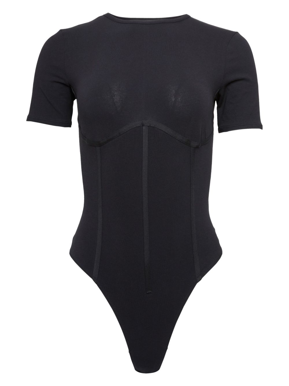 Fleur Du Mal Body in T-Shirt-Optik - Schwarz von Fleur Du Mal