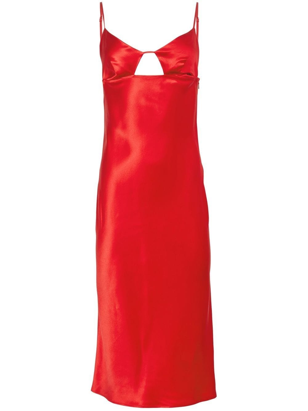 Fleur Du Mal Eco-Luxe Camisole-Kleid - Rot von Fleur Du Mal