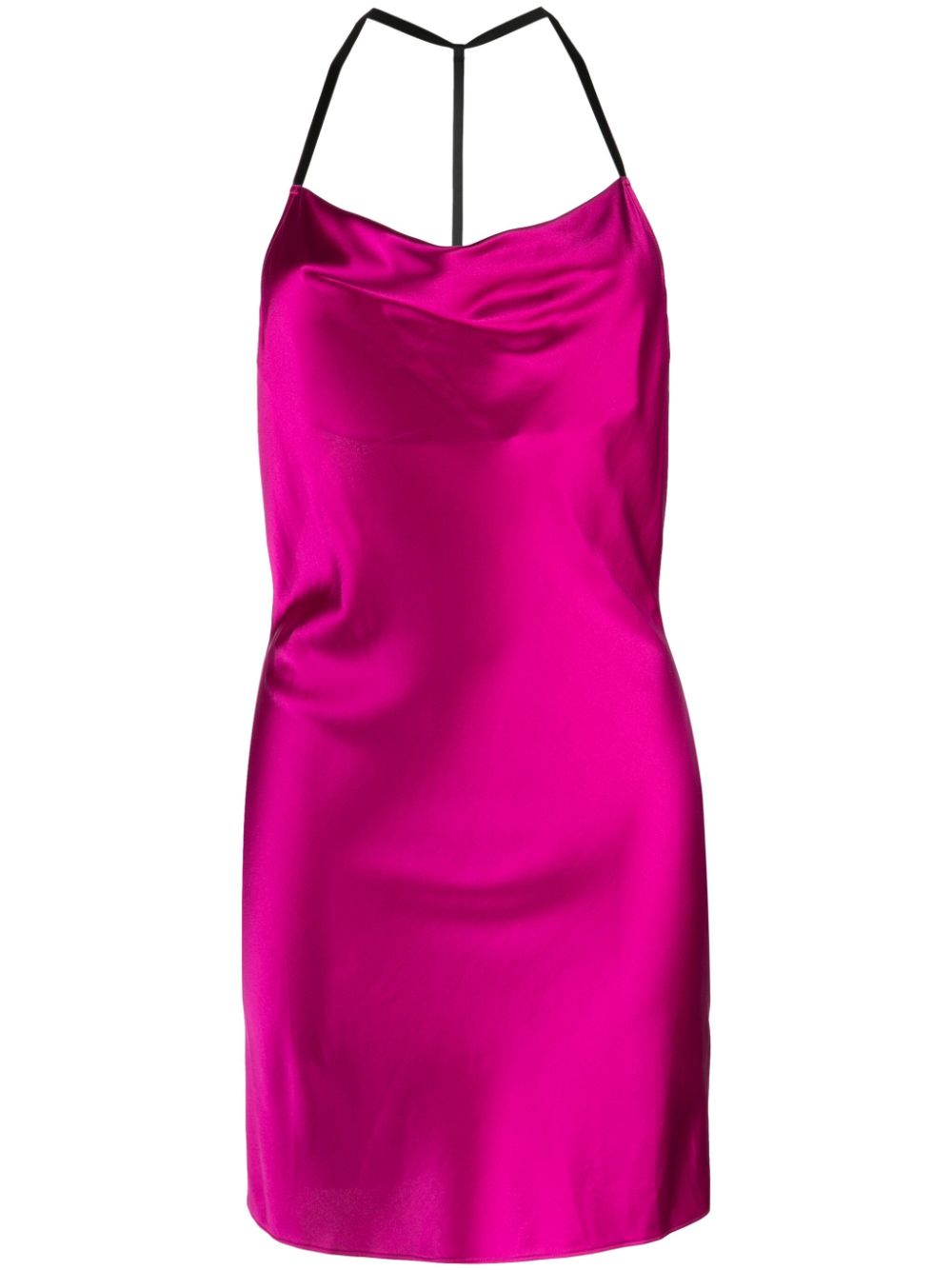 Fleur Du Mal Kleid aus Satin - Violett von Fleur Du Mal