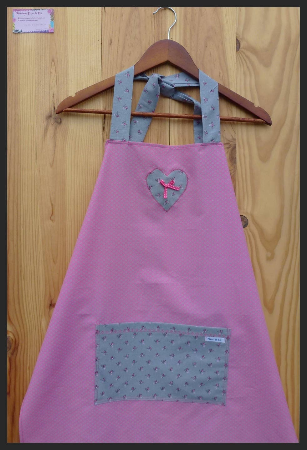 Küchenschürze "My Roses", Einheitsgröße von FleurdeLinBoutique