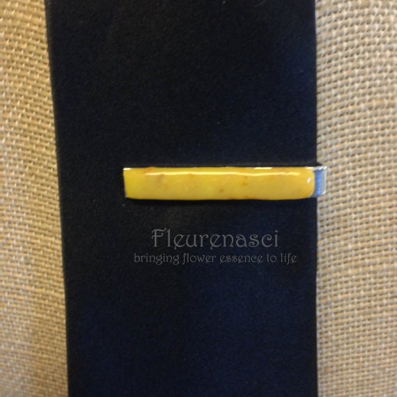 Blume Blütenblatt Bead Bar Tie Clip 925Er Silber #1Tc ~ Sonderanfertigung Bestellformular Erforderlich von Fleurenasci