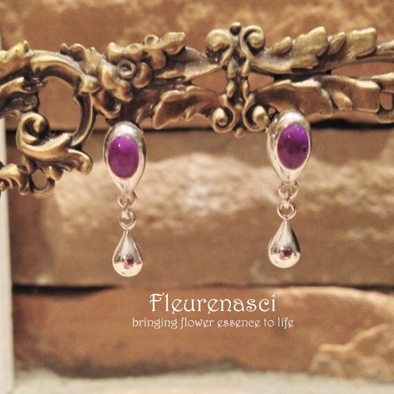 Blume Blütenblatt Bead Lünette Post Tear Drop Ohrhanger - 13Er-T ~ Sonderanfertigung von Fleurenasci