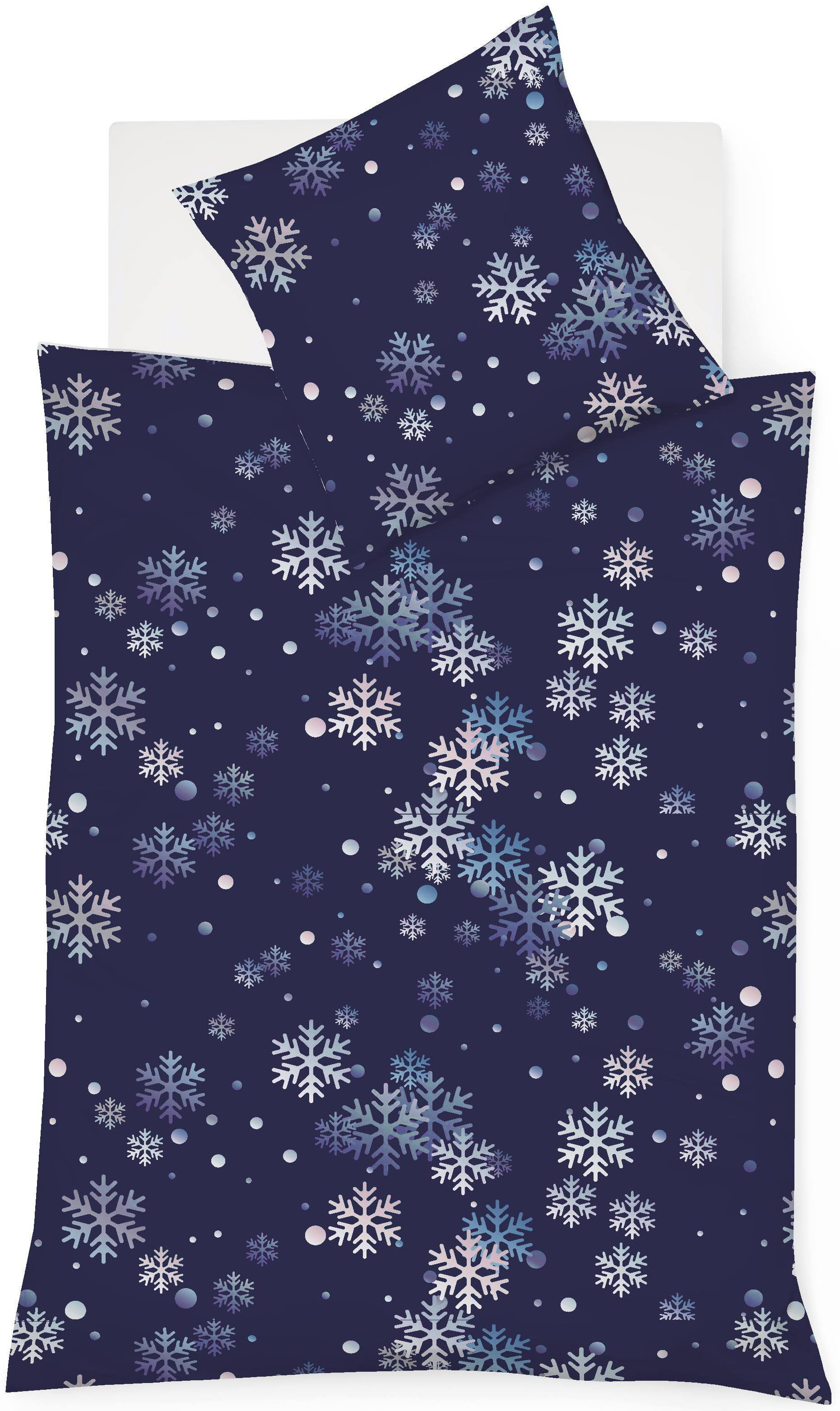 fleuresse Bettwäsche "Aspen 4375", Feinbiber, Baumwolle, in Gr. 135x200, 155x220, 200x200cm von Fleuresse