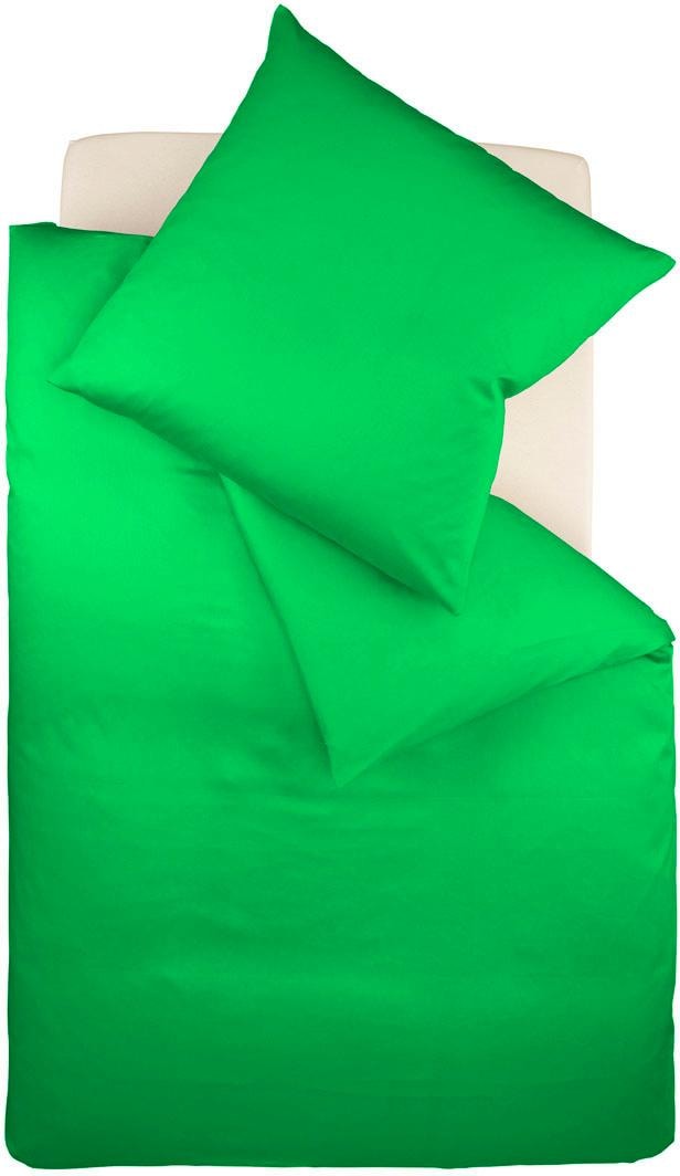 fleuresse Bettwäsche "Colours in 135x200, 155x220 oder 200x200 cm", Bettwäsche aus 100% Baumwolle, uni, mit Reißverschluss von Fleuresse
