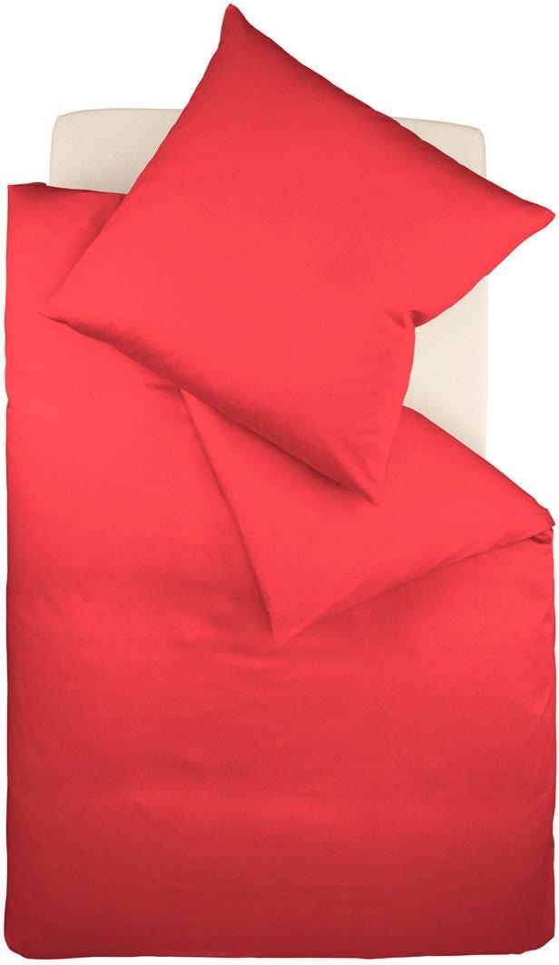 fleuresse Bettwäsche "Colours in 135x200, 155x220 oder 200x200 cm", Bettwäsche aus 100% Baumwolle, uni, mit Reißverschluss von Fleuresse