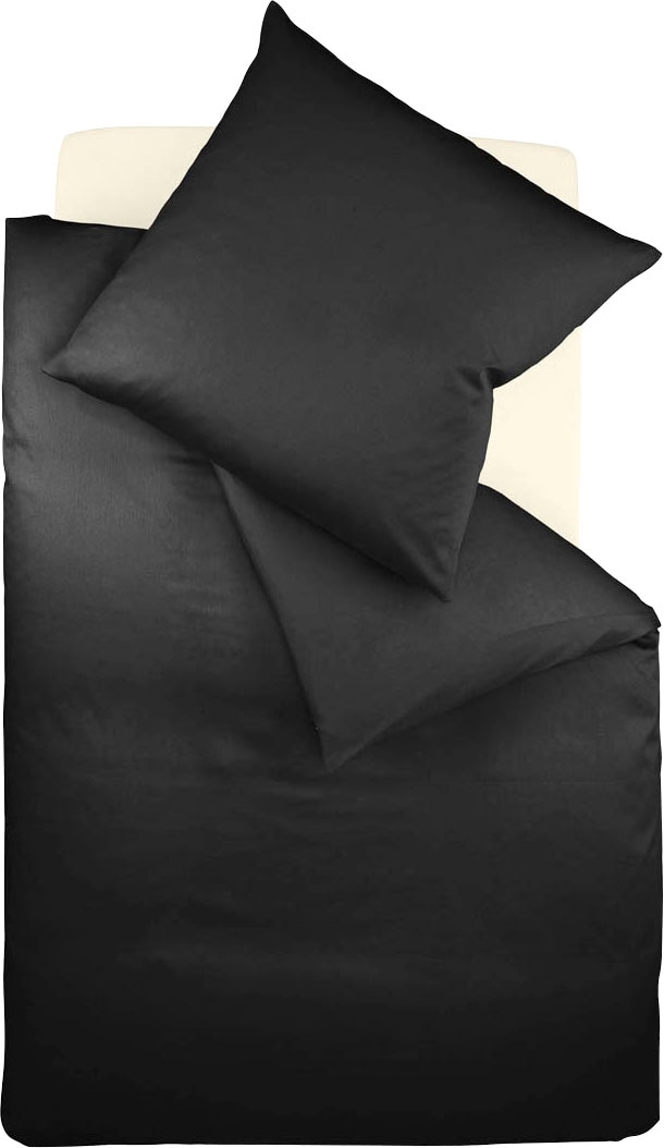 fleuresse Bettwäsche "Colours in 135x200, 155x220 oder 200x200 cm", Bettwäsche aus 100% Baumwolle, uni, mit Reißverschluss von Fleuresse