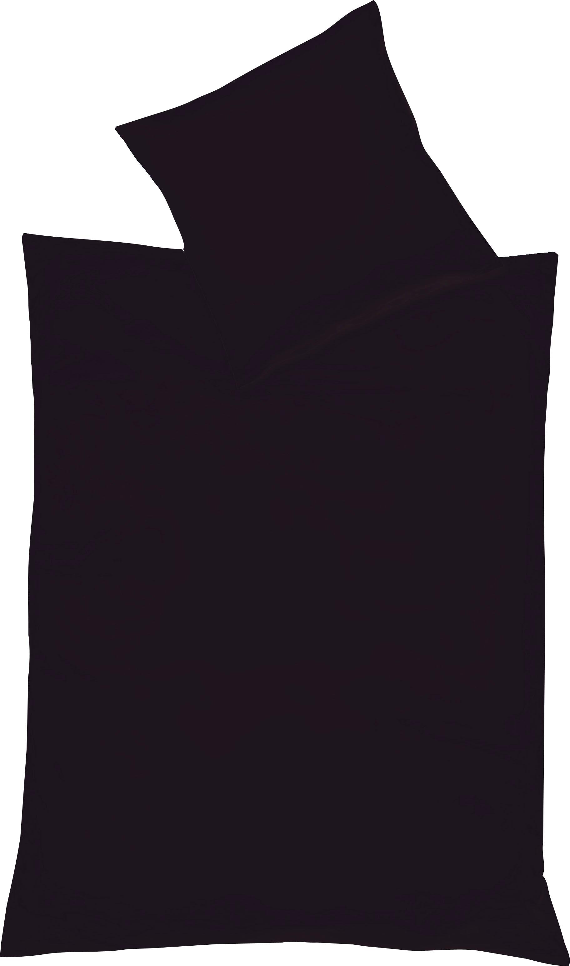 fleuresse Bettwäsche "Colours in 135x200, 155x220 oder 200x200 cm" 2 Stk. tlg. Bettwäsche aus 100% Baumwolle, uni, mit Reißverschluss von Fleuresse