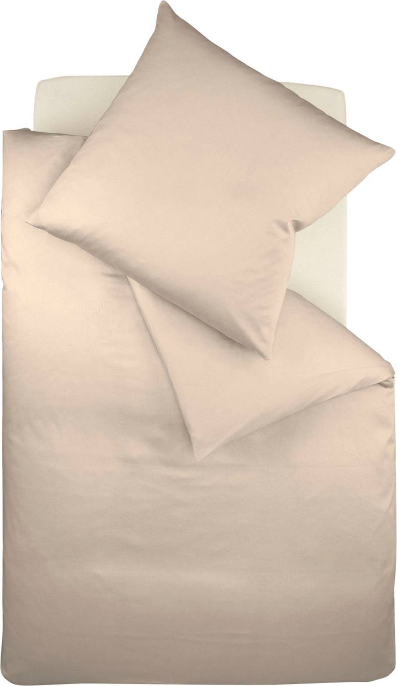 fleuresse Bettwäsche "Colours in 135x200, 155x220 oder 200x200 cm" 2 Stk. tlg. Bettwäsche aus 100% Baumwolle, uni, mit Reißverschluss von Fleuresse