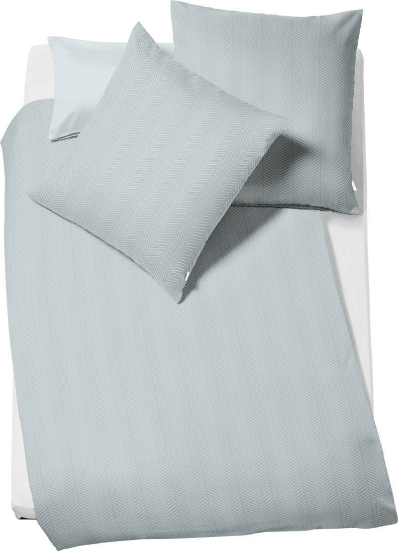 fleuresse Bettwäsche "Jade" 2 Stk. tlg. mit dezentem Muster von Fleuresse