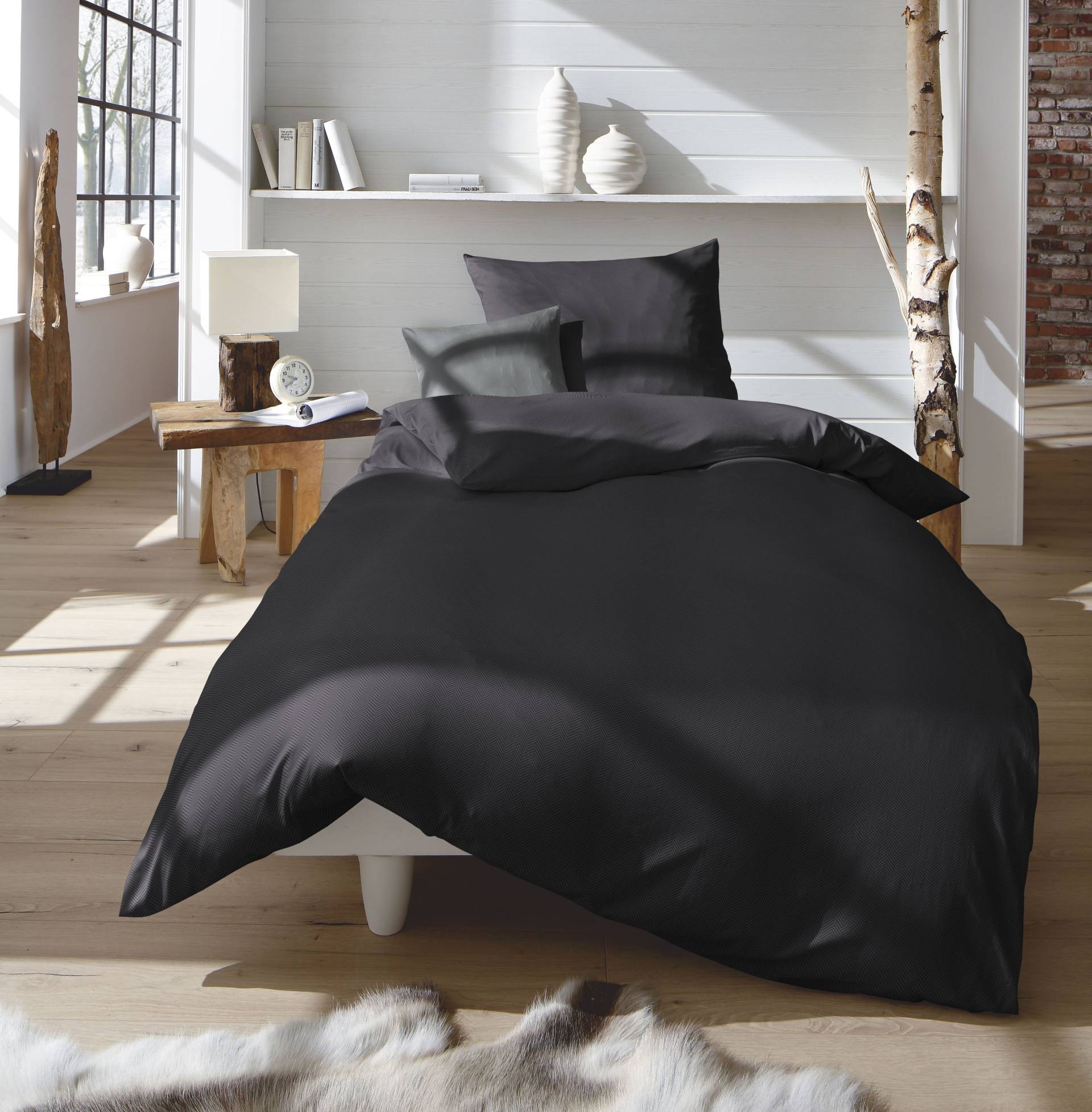 fleuresse Bettwäsche "Lech 3089", Edelflanell, Baumwolle, in Gr. 135x200, 155x220, 200x200cm von Fleuresse