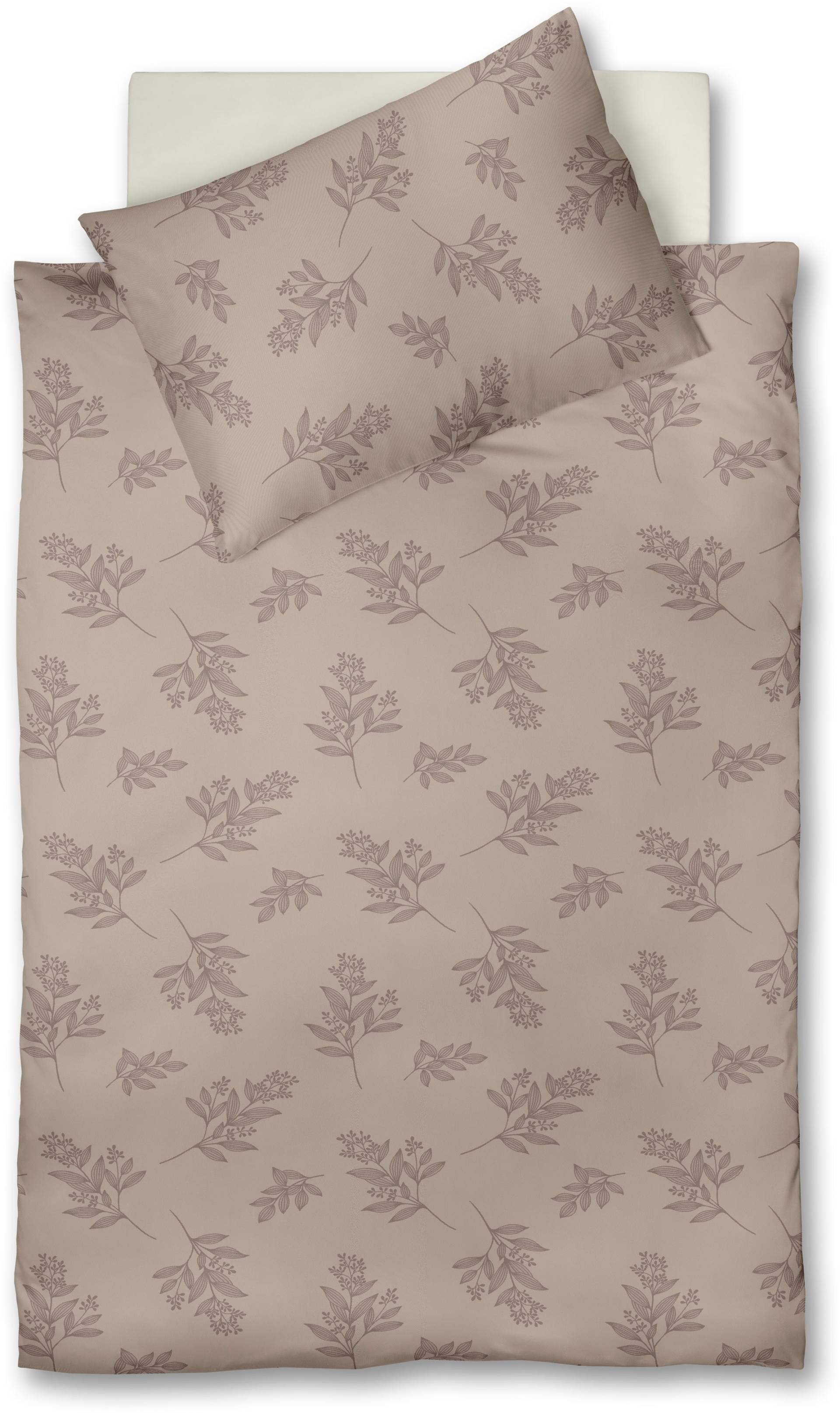 fleuresse Bettwäsche "Lech 4232" 2 Stk. tlg. Jacquard Flanell, Baumwolle, in Gr. 135x200, 155x220, 200x200cm von Fleuresse