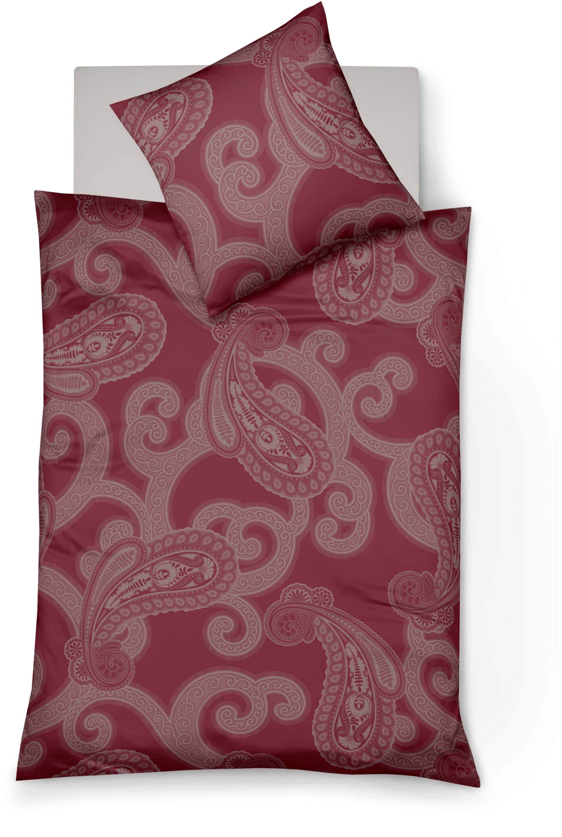 fleuresse Bettwäsche "Lech 4312", Jacquard Flanell, Baumwolle, in Gr. 135x200, 155x220, 200x200cm fleuresse Bettwäsche "Lech 4312", Jacquard Flanell, Baumwolle, in Gr. 135x200, 155x220, 200x200cm von Fleuresse