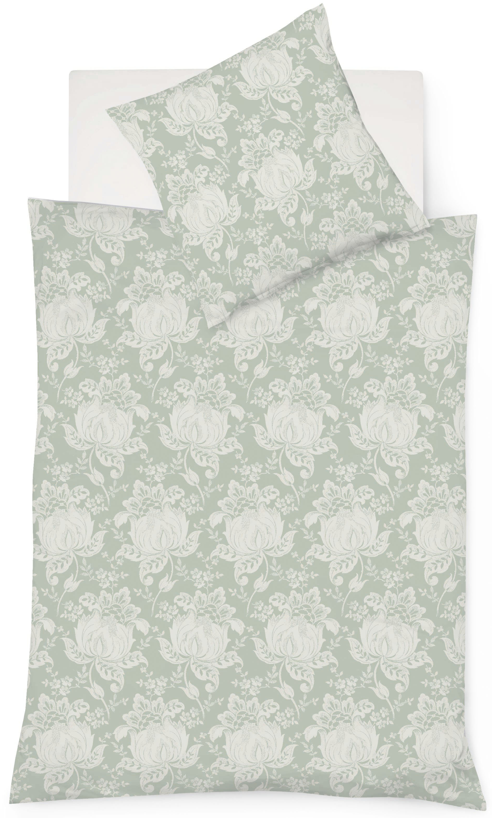 fleuresse Bettwäsche "Lech 4390", Jacquard Flanell, Baumwolle, in Gr. 135x200, 155x220, 200x200cm von Fleuresse