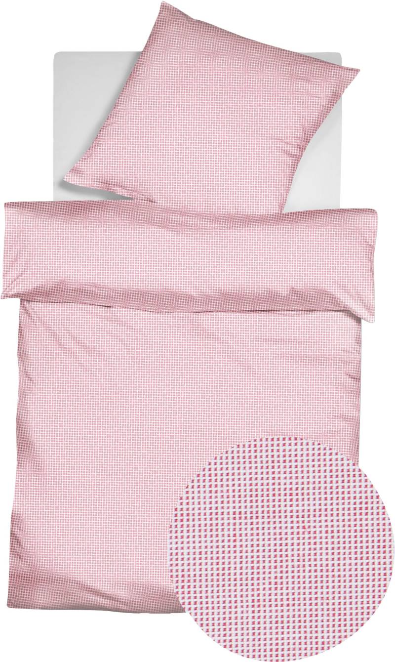 fleuresse Bettwäsche "Porto" 3 Stk. tlg. 100% Baumwolle, in Gr. 135x200, 155x220, 200x200cm, Reißverschluss von Fleuresse