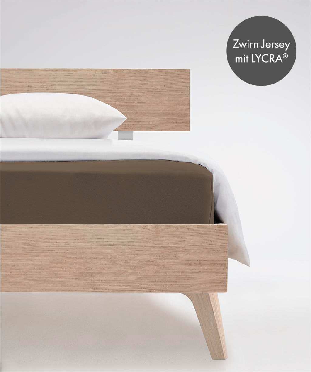 fleuresse Spannbettlaken "Comfort", langlebig & bügelfrei,Perfekte Passform durch POWER-STRETCH von Fleuresse