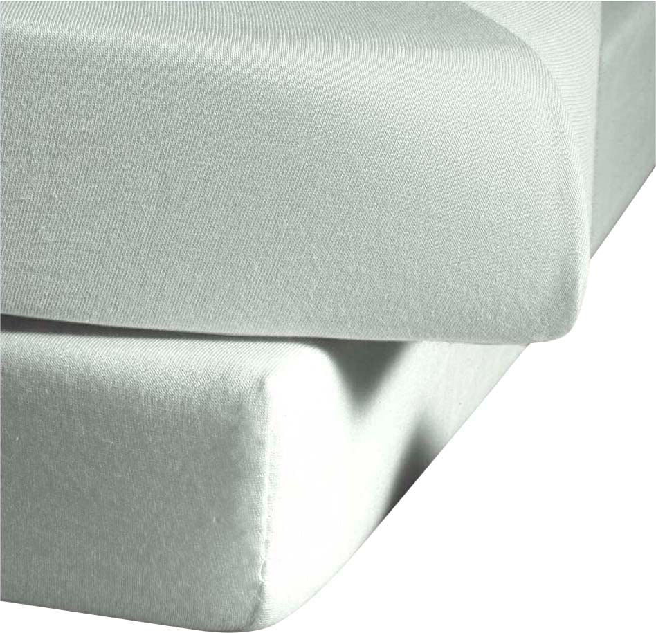 fleuresse Spannbettlaken "Ines hochwertiger Jersey aus reiner Baumwolle,", aus Baumwolle, für Matratzen bis 23 cm Höhe, Bettlaken, Spannbetttuch fleuresse Spannbettlaken "Ines hochwertiger Jersey aus reiner Baumwolle,", aus Baumwolle, für Matratzen bis 23 cm Höhe, Bettlaken, Spannbetttuch von Fleuresse