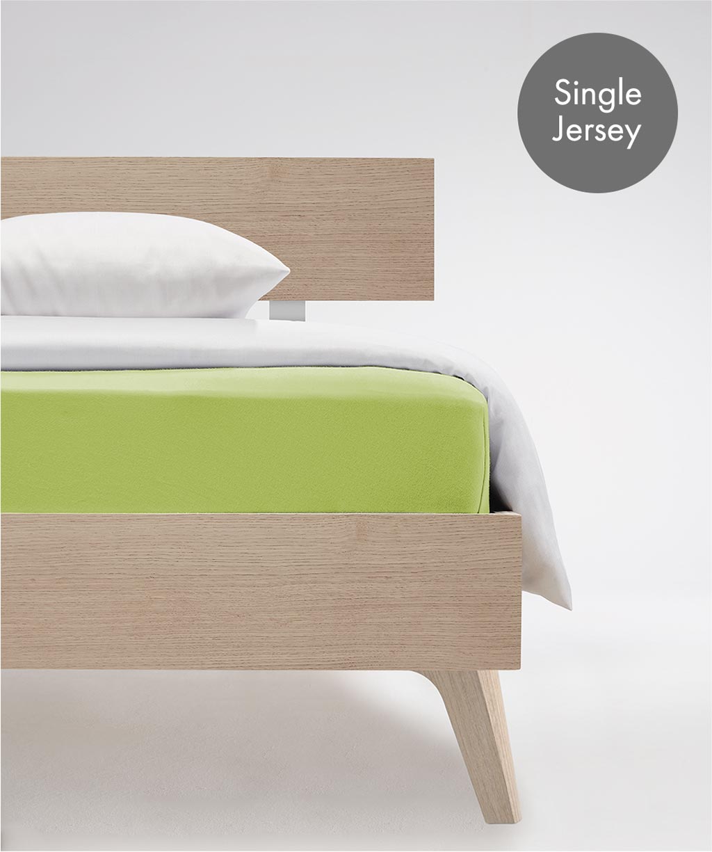 fleuresse Spannbettlaken "Jenny C aus feinfädigem Mako-Jersey" für Matratzen bis 23 cm Höhe von Fleuresse