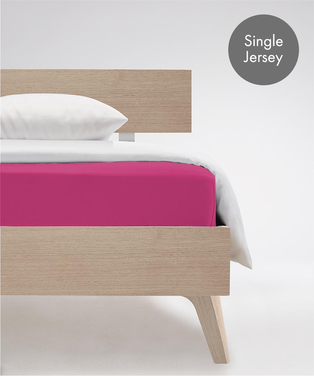 fleuresse Spannbettlaken "Jenny C aus feinfädigem Mako-Jersey" für Matratzen bis 23 cm Höhe von Fleuresse